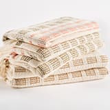 "Cumbia Large Throw Earth Brown & Cream" - Blankets and Throws in brown by Tatiana Ordoñez