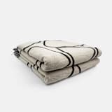 "Raffē Throw Blanket" - Blankets and Throws in white by Karbon Market