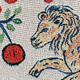 "Pomegranate Lions Blanket" - Blankets and Throws in multicolorassorted-colors by Olivia Wendel