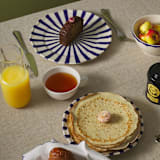 "Mafalda 12 Piece Set with Cereal Bowl" - Dining Bowls in blue by Maison Madison