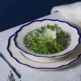 "Jane Pasta Bowl Set of 4" - Dining Bowls in blue by Maison Madison