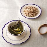 "Jane 12 Piece Dinnerware Set with Cereal Bowl" - Dining Bowls in blue by Maison Madison