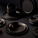 "Tunisian Pasta Bowls Set of 4" - Dining Bowls in black by Powered By People