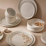 "Tunisian Bowls Set of 4" - Dining Bowls in white by Powered By People