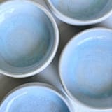 "Lagoon Bowls Set of 2" - Dining Bowls in white by Cloude Made