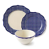 "Beatrix 12 Piece Set with Cereal Bowl V2" - Dining Bowls in blue by Maison Madison