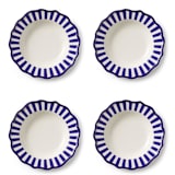 "Riviera Pasta Bowl Set of 4" - Dining Bowls in blue by Maison Madison