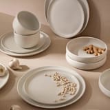 "Tunisian Pasta Bowls Set of 4" - Dining Bowls in white by Powered By People