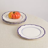"Mixed 12 Piece Dinnerware Set with Pasta Bowl 2" - Dining Bowls in blue by Maison Madison