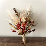 "Burnt Orange Rust Dried All Natural Bouquet" - Bouquets in orange by Bird of Paradise OS