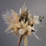 "White Pampas Orchid Bouquet" - Bouquets in beige by Bird of Paradise OS