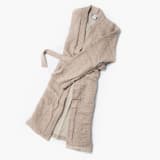 "Alaia Robe - Mushroom Oatmeal (L/XL)" - Bath Robes in beige by HOUSE NO.23