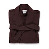 "Alaia Robe - Wine (L/XL)" - Bath Robes in red by HOUSE NO.23