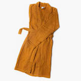 "Alaia Robe - Rust (S/M)" - Bath Robes in bronze by HOUSE NO.23