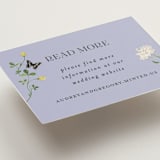 "Wild meadow" - Mini Enclosure Cards in Elder Flower by Sarah Knight - Detail