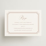 "Avery" - Mini Enclosure Cards in Dusty Pink by Jennifer Postorino - Front