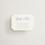 "Empire" - Mini Enclosure Cards in Dusty Blue by Jennifer Postorino - Front