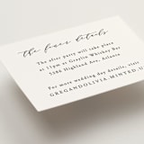 "Classy Type" - Mini Enclosure Cards in Lily by Hooray Creative - Detail