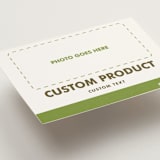 "Portrait" - Mini Enclosure Cards in Charcoal by Minted - Detail