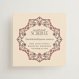 "Tapestry" - Mini Enclosure Cards in Almond by Jenna Holcomb - Front
