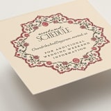 "Tapestry" - Mini Enclosure Cards in Almond by Jenna Holcomb - Detail