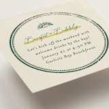 "Coastal Drift" - Mini Enclosure Cards in Caribbean Citrus by Pixel and Hank - Detail