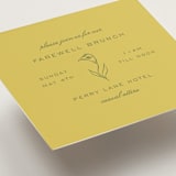 "Calia " - Mini Enclosure Cards in Caribbean Citrus by Ani Somi - Detail