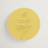 "Bloom" - Mini Enclosure Cards in Caribbean Citrus by Morgan Kendall - Front
