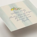 "Amalfi Coast Wedding" - Mini Enclosure Cards in Aqua by Chris Griffith - Detail