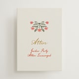 "Chantilly" - Mini Enclosure Cards in Sunset by Maja Cunningham - Front