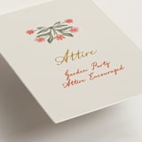 "Chantilly" - Mini Enclosure Cards in Sunset by Maja Cunningham - Detail