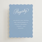 "Marenza" - Mini Enclosure Cards in Bluebell by Jessica Williams - Front