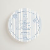 "Coastal crest" - Mini Enclosure Cards in Ocean by Creo Study - Front