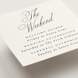 "Written with love" - Mini Enclosure Cards in Noir Slate by Ana de Sousa - Detail