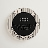 "Linea" - Mini Enclosure Cards in Noir by Pixel and Hank - Front