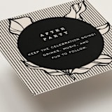 "Linea" - Mini Enclosure Cards in Noir by Pixel and Hank - Detail