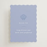 "Amalfi Blue" - Mini Enclosure Cards in Blue Mist by Design Lotus - Front