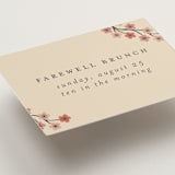 "Japanese Textile" - Mini Enclosure Cards in Rose by Jennifer Holbrook - Detail