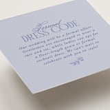 "Embroidered" - Mini Enclosure Cards in Cerulean by Jenna Holcomb - Detail