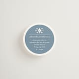 "Coastal Charm" - Mini Enclosure Cards in Dusty Blue by Jennifer Postorino - Front