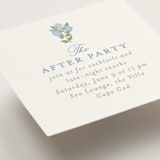 "Pillowy border" - Mini Enclosure Cards in Ocean by Creo Study - Detail