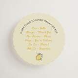 "Amore Mio" - Mini Enclosure Cards in Nero by Helena Vitto - Front