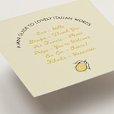 "Amore Mio" - Mini Enclosure Cards in Nero by Helena Vitto - Detail