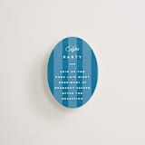 "The Emma" - Mini Enclosure Cards in Cerulean by Kristie Kern - Front