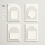 "Nola" - Mini Enclosure Cards in Peony by Megan Davis - Stackable Layout Options