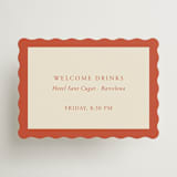 "Borders" - Mini Enclosure Cards in Cherry by Ani Somi - Front