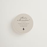 "Aspen Knoll" - Mini Enclosure Cards in Cotton by Amy Kross - Front