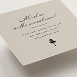 "Aspen Knoll" - Mini Enclosure Cards in Cotton by Amy Kross - Detail