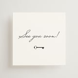 "Hotel" - Mini Enclosure Cards in Ivory by Studio Suku - Front