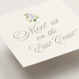"Ocean Point" - Mini Enclosure Cards in Sky by Everett Paper Goods - Detail